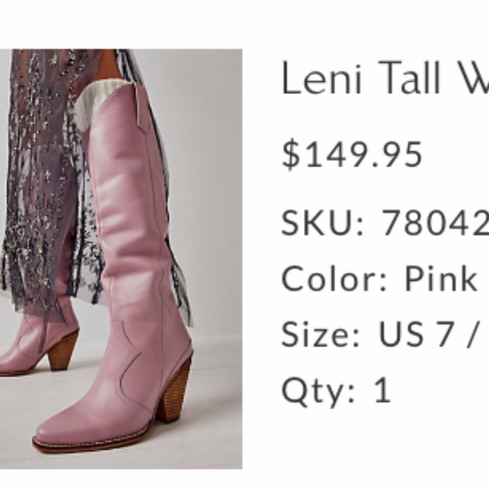 New boots 💖